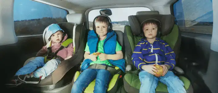5 Seat Cars that Fit 3 Child Seats Across the Back Row