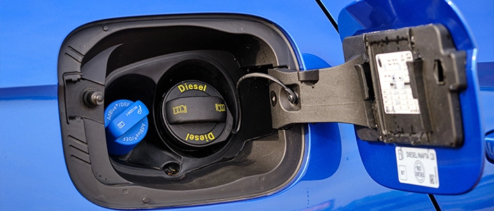 What is AdBlue and what does it do in diesel cars?