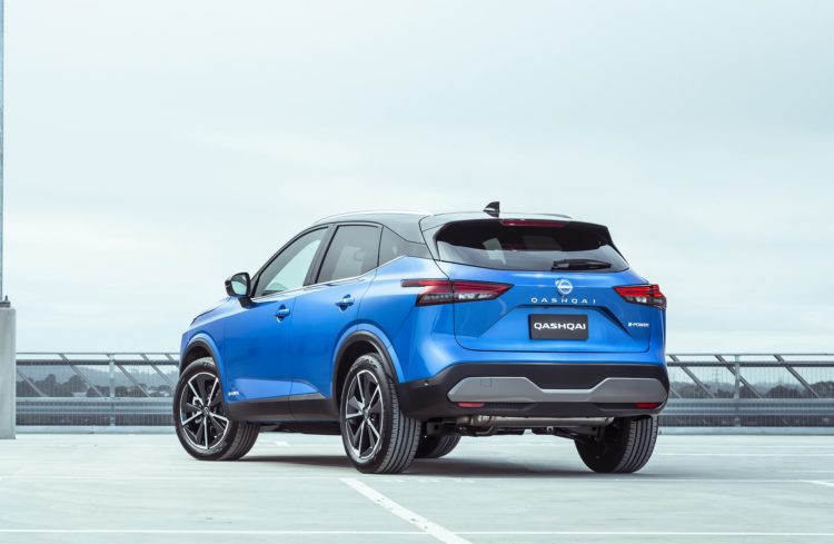 2024 nissan qashqai e-power hybrid rear