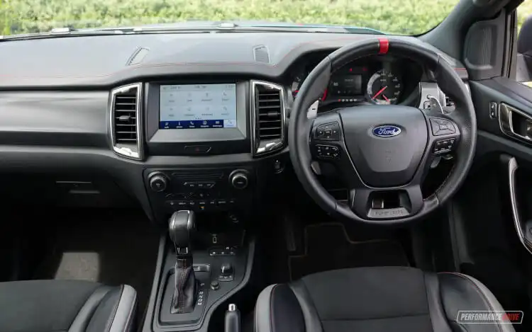 2022 Ford Ranger Raptor X Interior