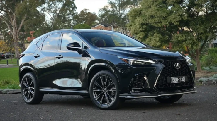 2022 lexus nx 350 f sport black