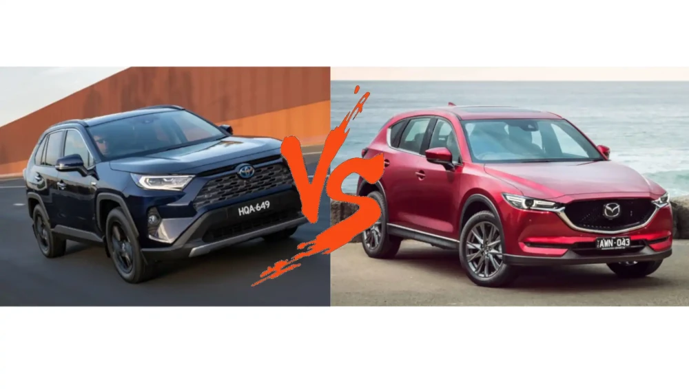 image for Toyota RAV4 vs Mazda CX-5 Review