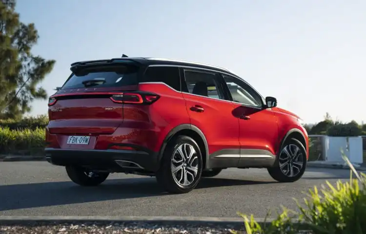 2023 chery tiggo 7 pro rear