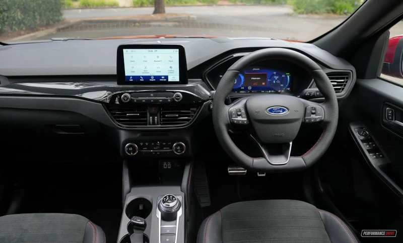 2023 ford escape phev st-line interior