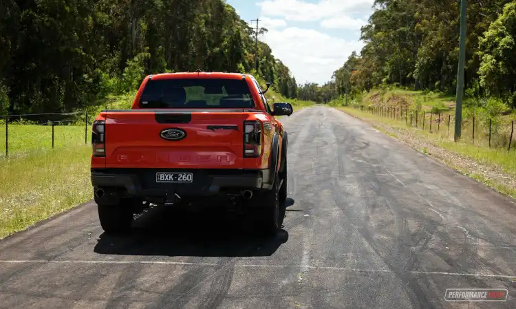 2023 ford ranger raptor Vbox testing