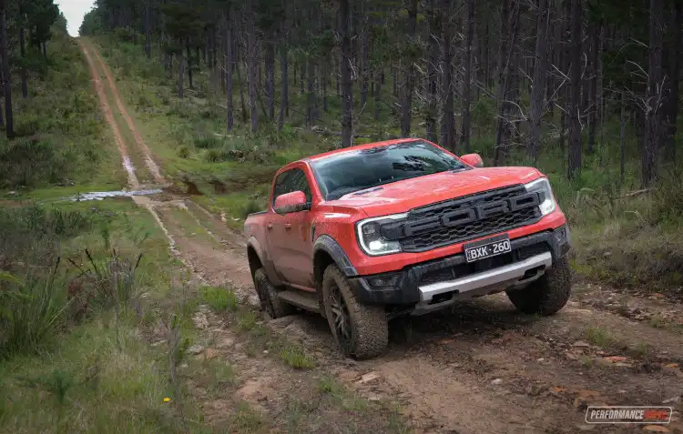 2023 ford ranger raptor off-road ute