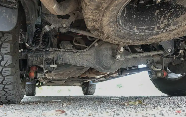 2023 ford ranger raptor rear suspension