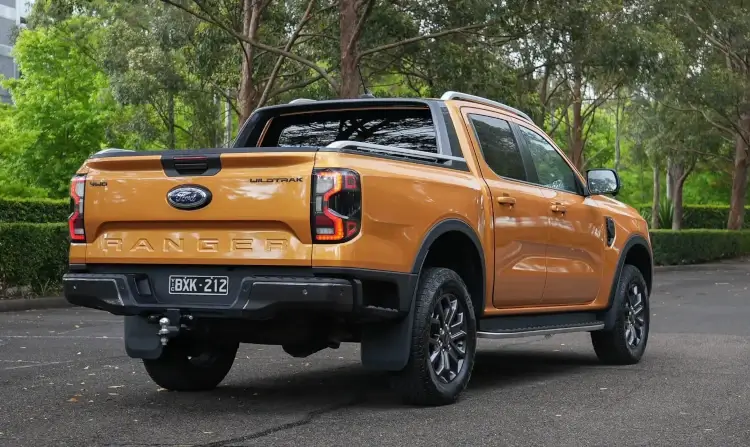 2023 ford ranger wildtrak v6 tailgate