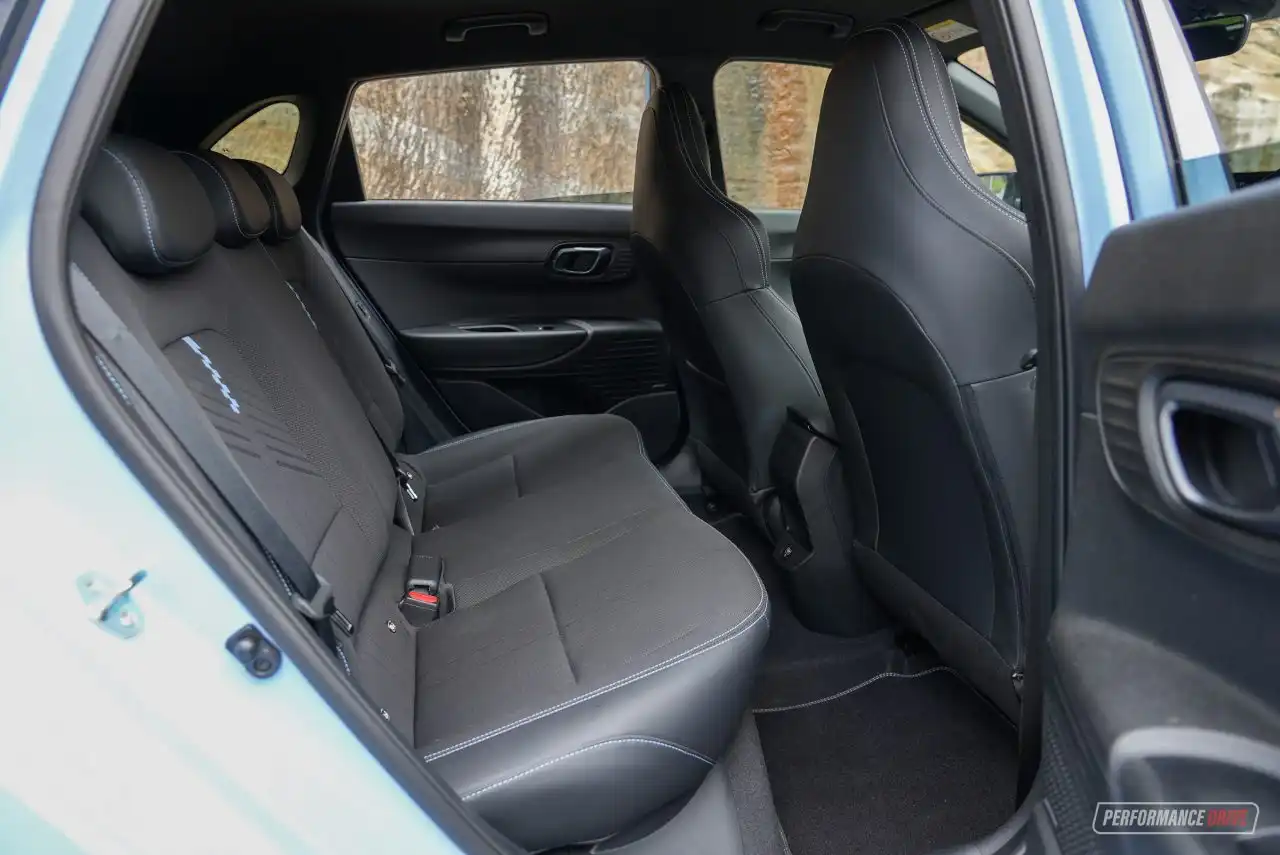 2023 hyundai i20 n rear seats