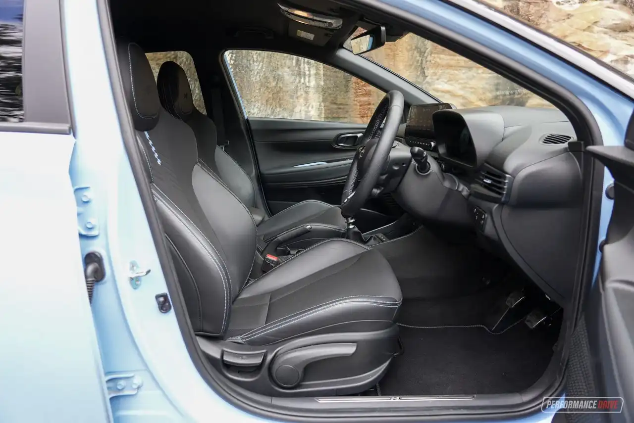 2023 hyundai i20 n seats