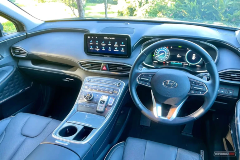 2023 hyundai santa fe interior