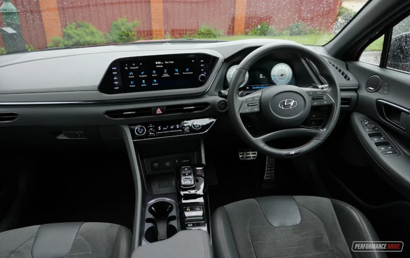 2023 hyundai sonata n line interior