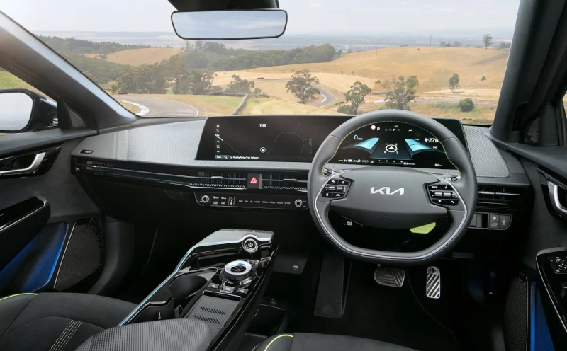 2023 kia ev6 gt australia interior