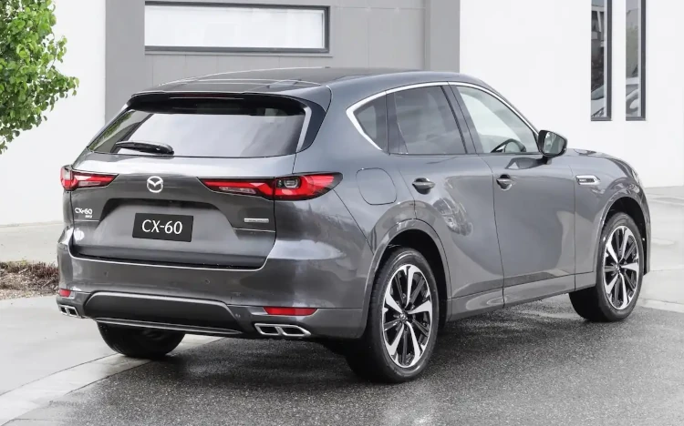 2023 mazda cx-60 australia rear