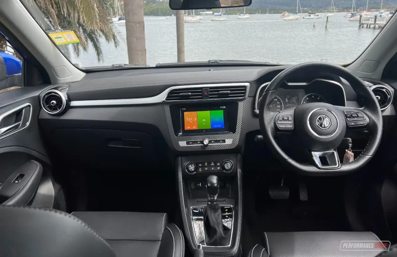 2023 mg zs excite interior