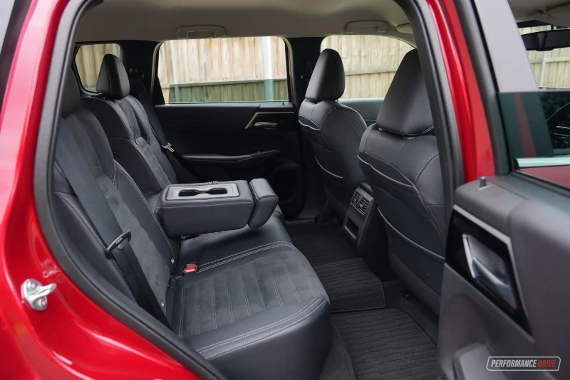 2023 mitsubishi outlander aspire phev rear seats