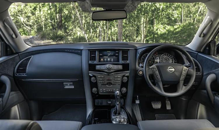 2023 nissan patrol warrior interior