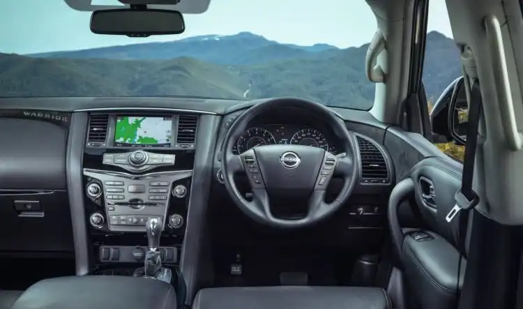 2023 nissan patrol warrior tasmania interior