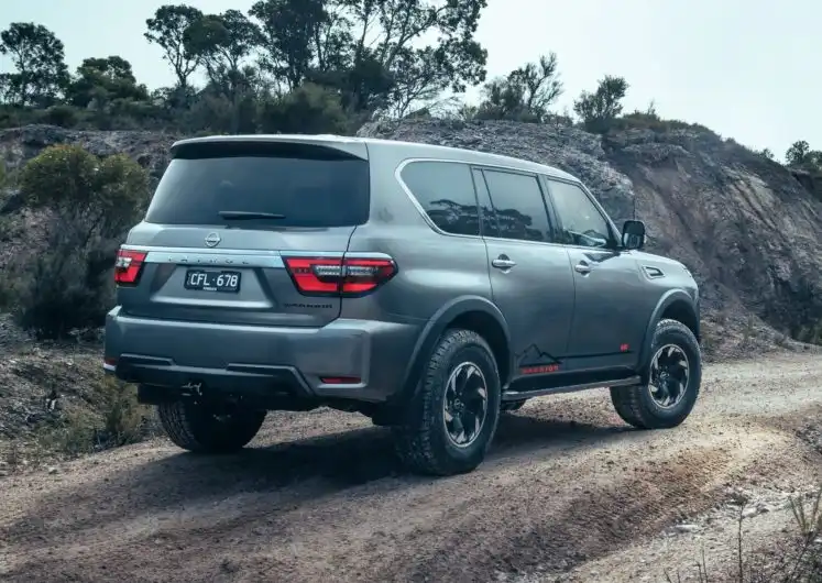 2023 nissan patrol warrior tasmania rear