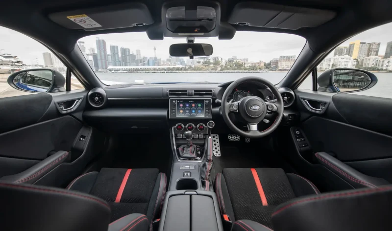 2023 subaru brz interior