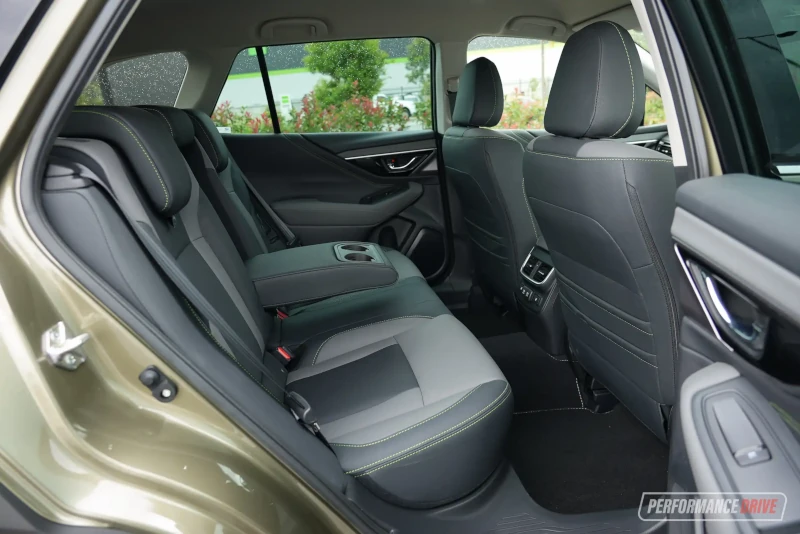 2023 subaru outback sport xt rear seats