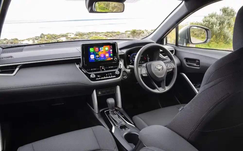 2023 toyota corolla cross gx interior