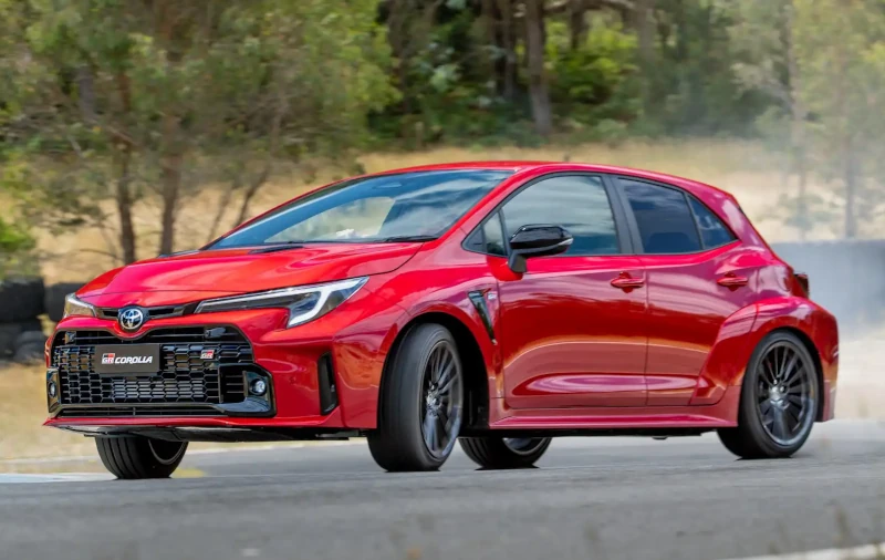 2023 toyota gr corolla australia drift