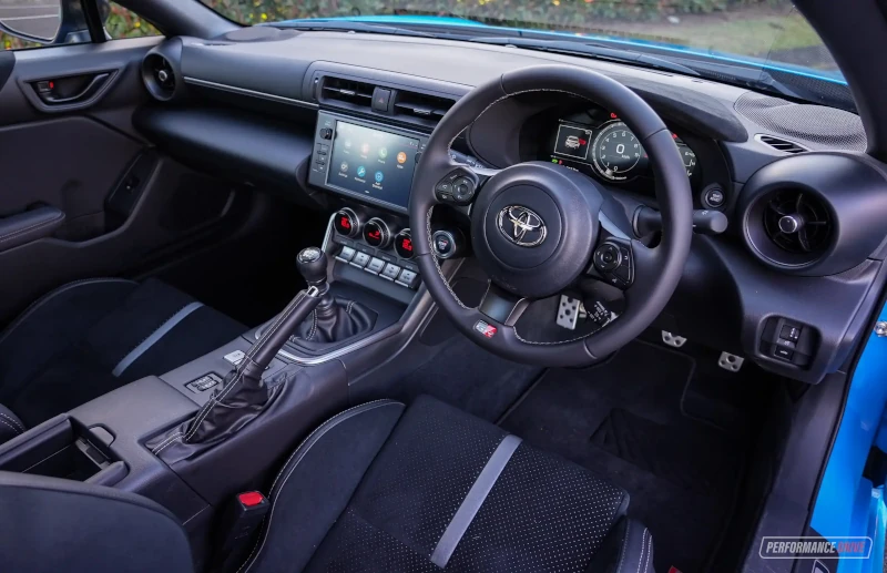 2023 toyota gr86 gts interior