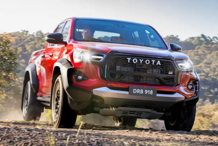 2023 toyota hilux gr sport front