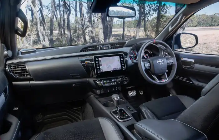 2023 toyota hilux gr sport interior