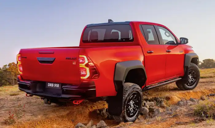 2023 toyota hilux gr sport rear