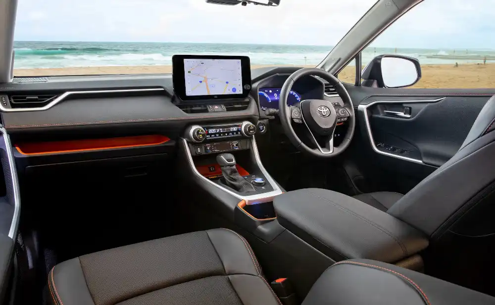 2023 toyota rav4 edge touchscreen