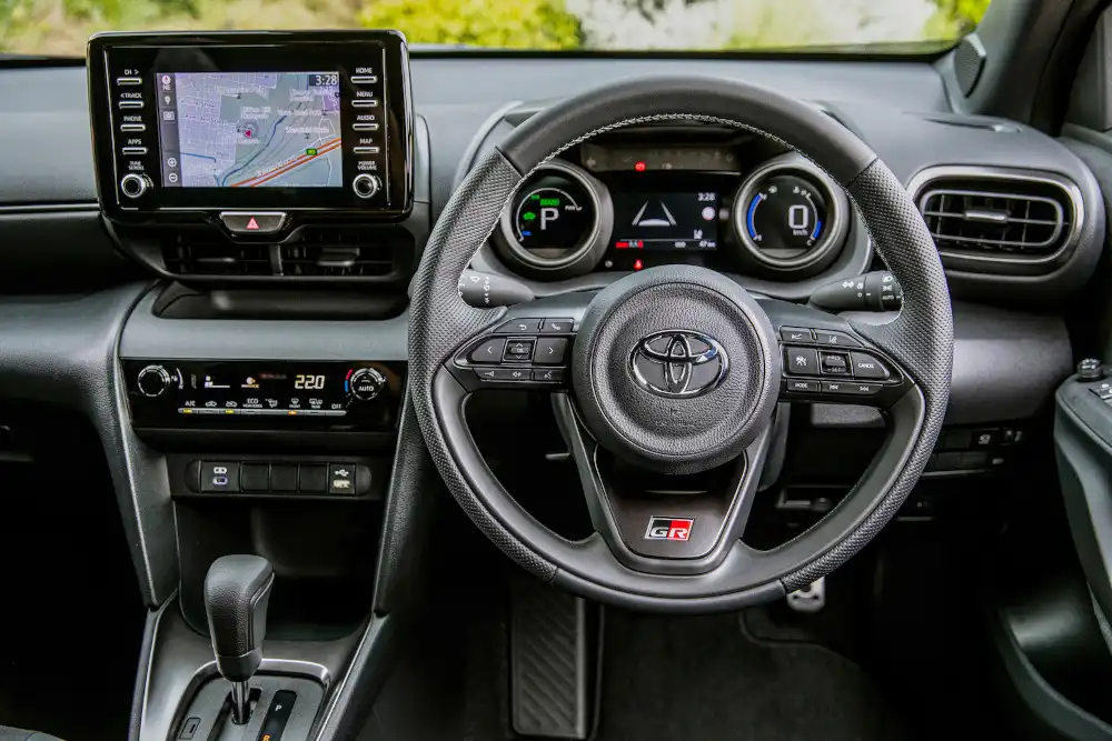 2023 toyota yaris cross gr sport interior