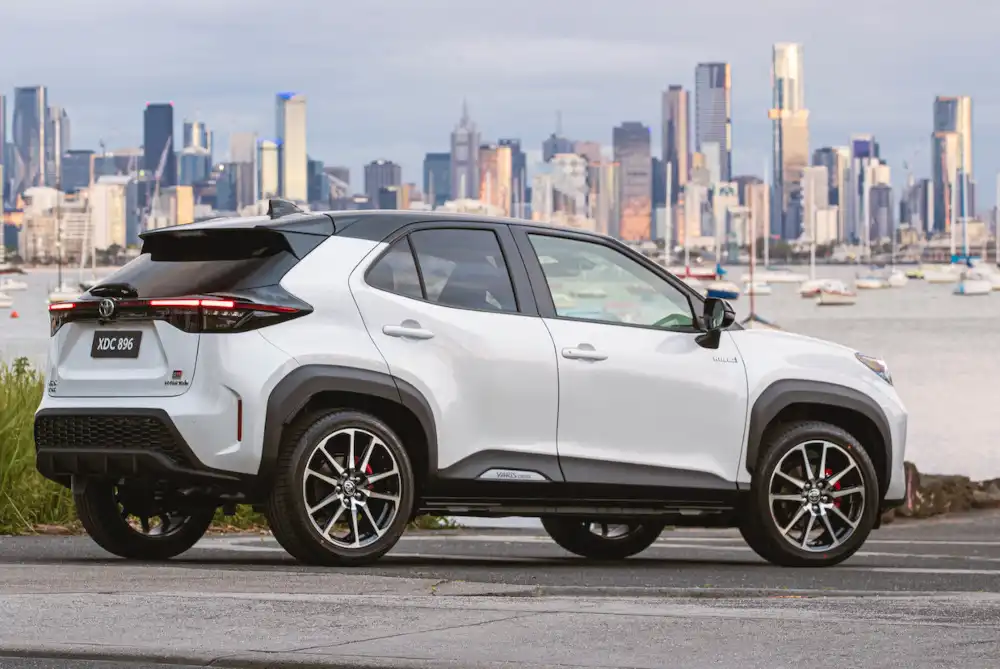 2023 toyota yaris cross gr sport rear