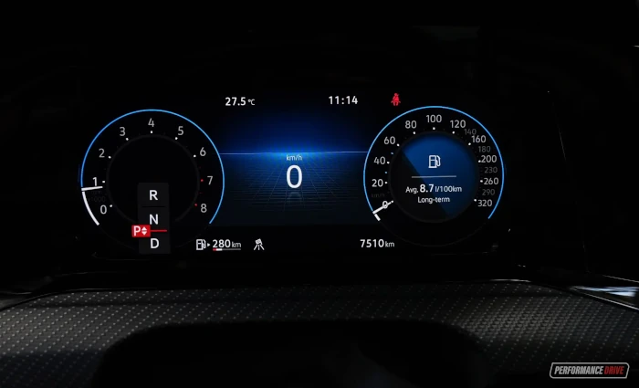 2023 volkswagen golf r wagon gauge cluster