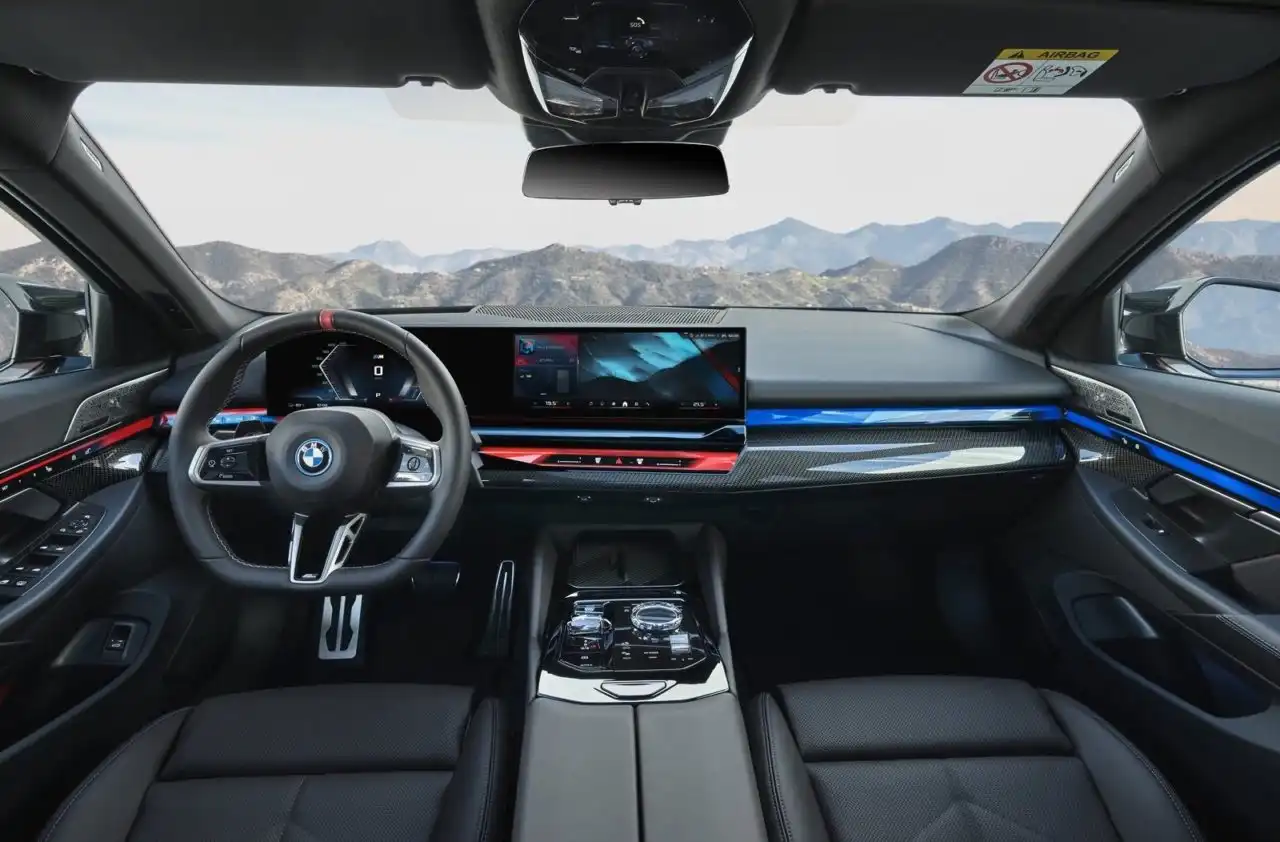 2024 bmw i5 m60 interior