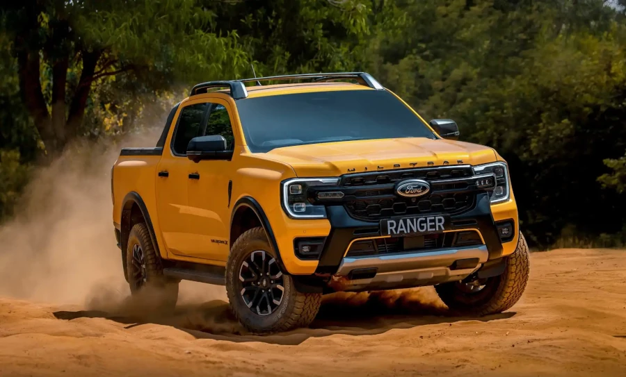 2024 ford ranger wildtrak x orange