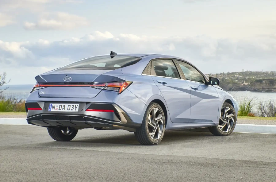 2024 hyundai i30 sedan premium rear