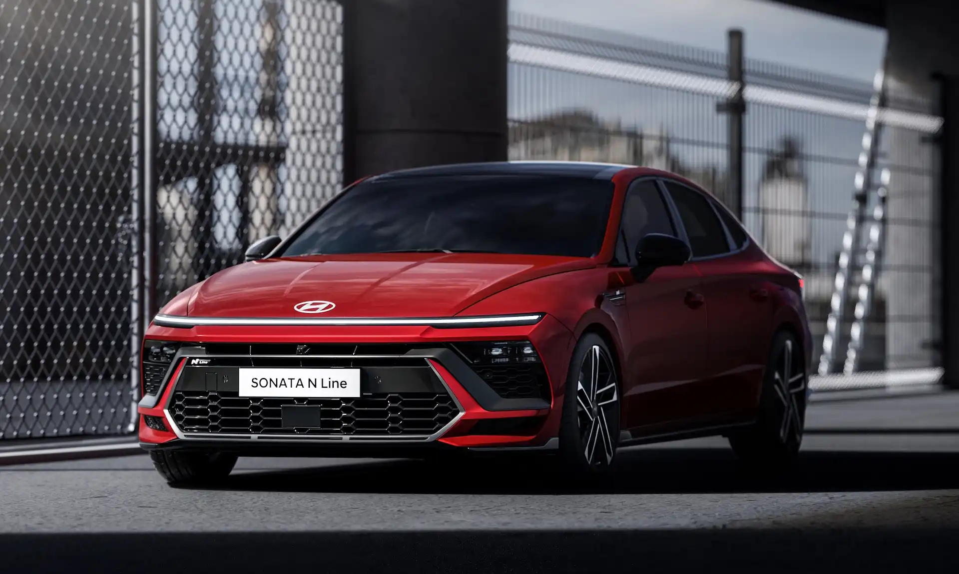 2024 hyundai sonata n line front
