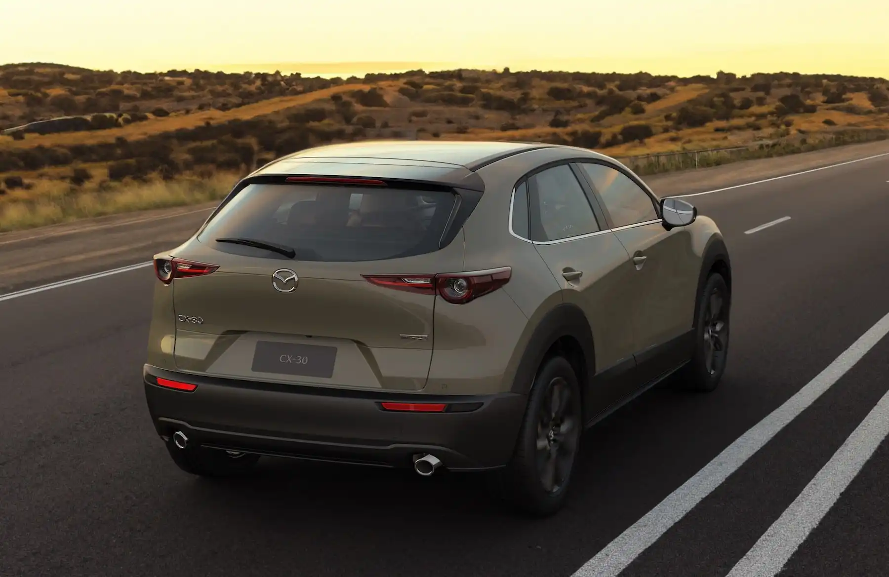 2024 mazda cx-30 gt sp rear