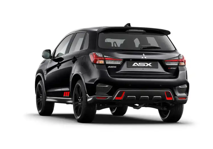 2024 mitsubishi asx rear left es black