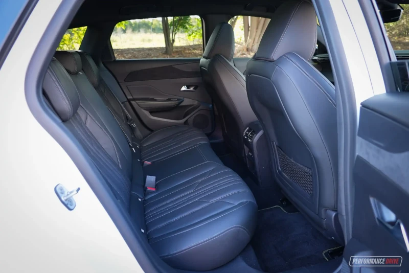 2024 peugeot 308 gt sport phev wagon rear seats