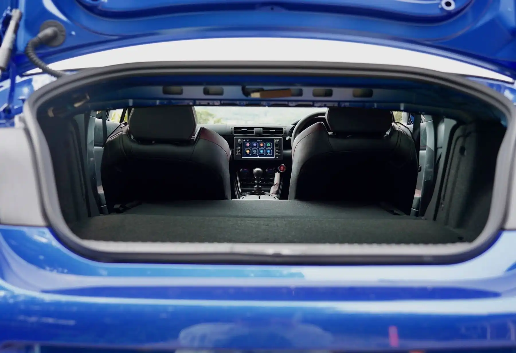 2024 subaru brz ts boot open