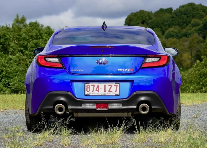 2024 subaru brz ts rear