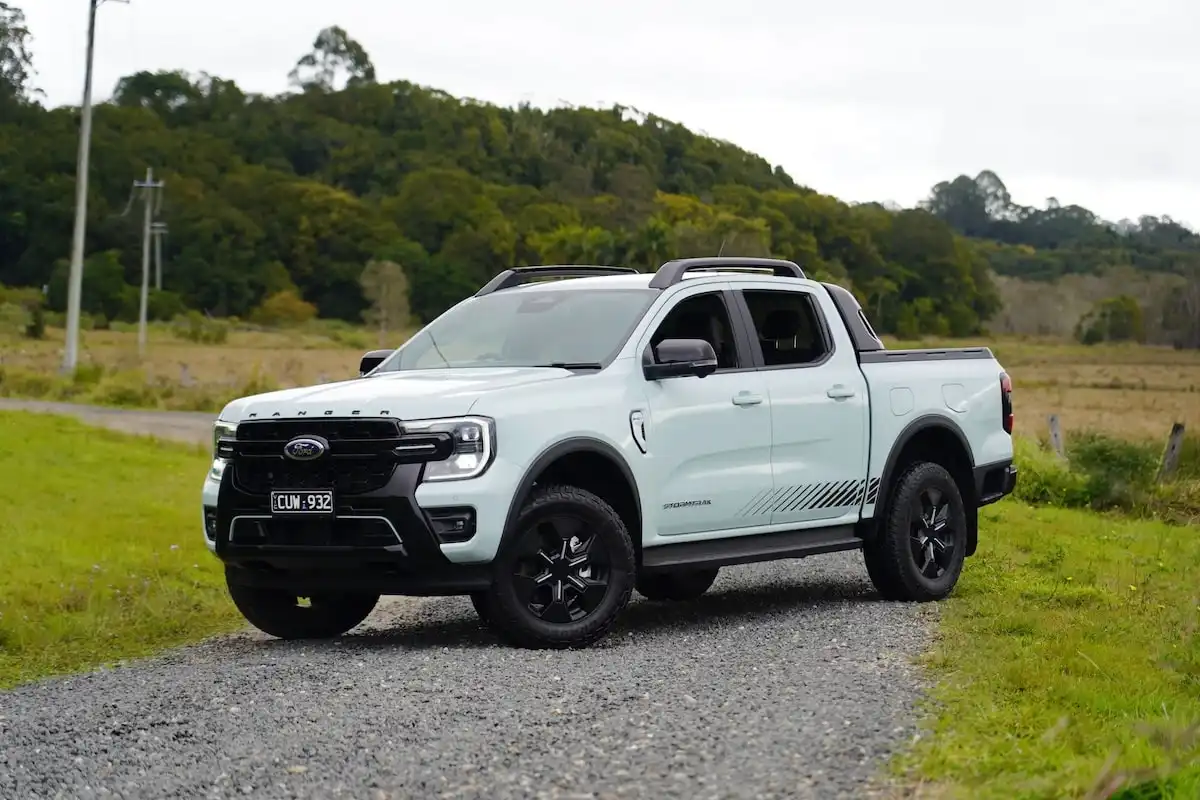 2025 ford ranger phev stormtrak front