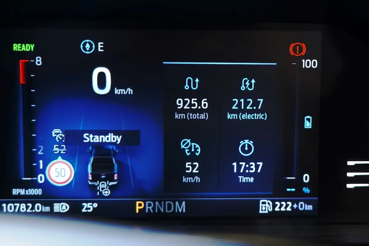 2025 ford ranger phev stormtrak fuel efficient