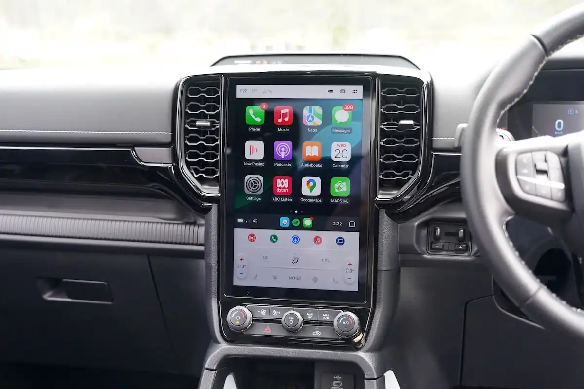 2025 ford ranger phev stormtrak infotainment system