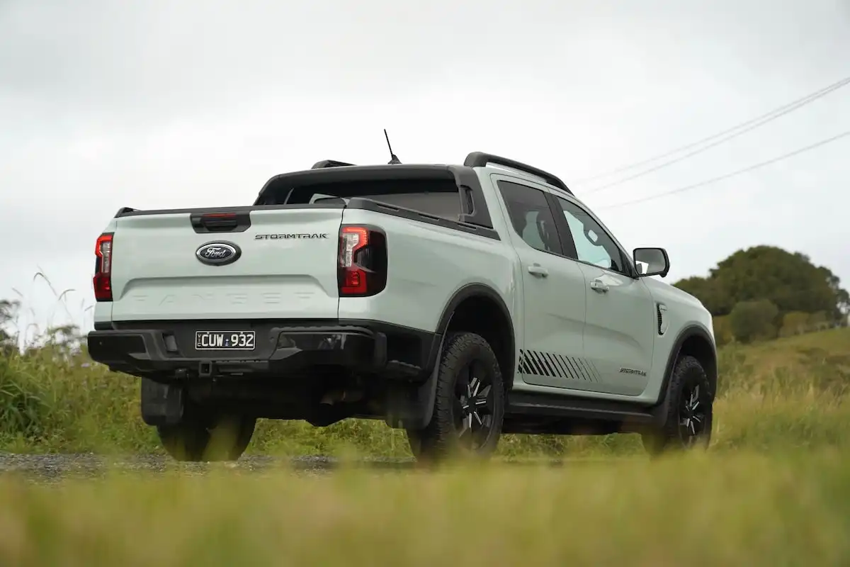 2025 ford ranger phev stormtrak rear