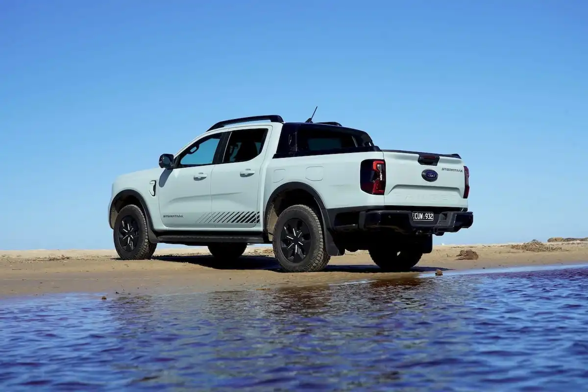 2025 ford ranger phev stormtrak side