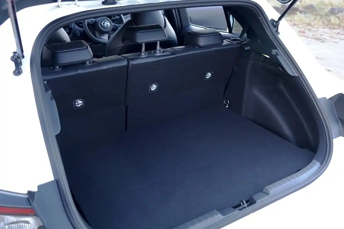 2025 toyota gr corolla gts automatic boot